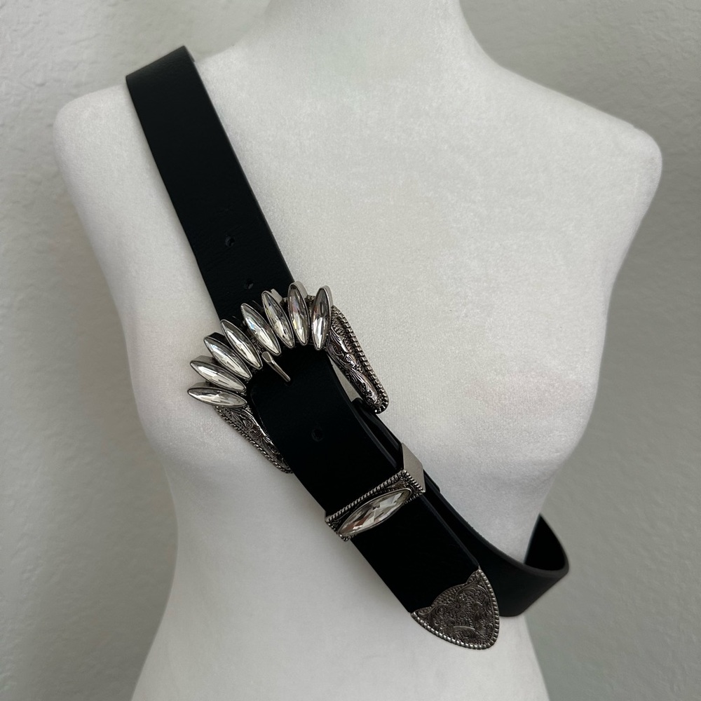 B-Low the Belt Frank Crystal Belt